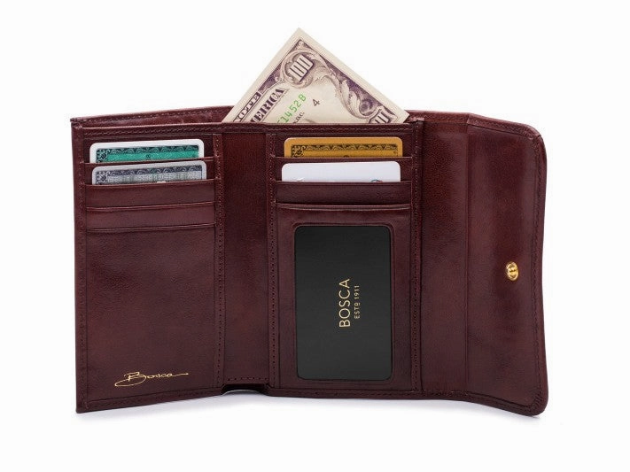 Bosca Naples I.D. French Purse