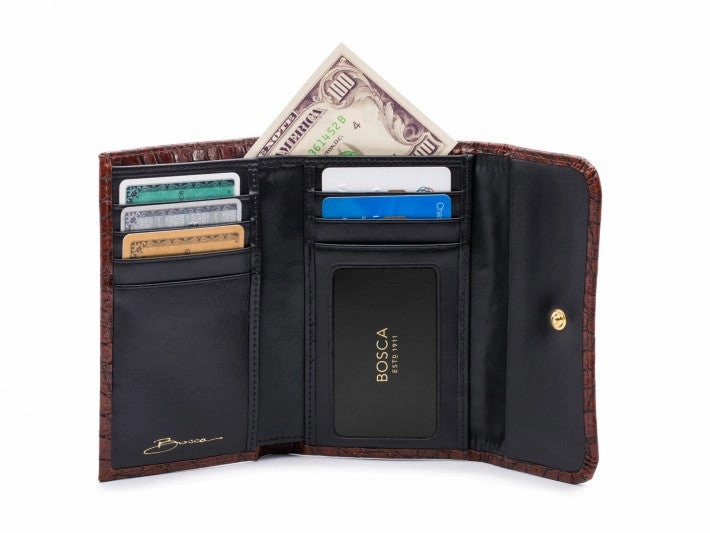 Bosca Naples I.D. French Purse