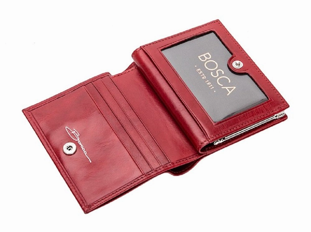 Bosca Old Leather Women's Petite French Purse