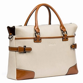 Bostanten Leather Briefcase Messenger Satchel Bags Laptop Handbags For Women