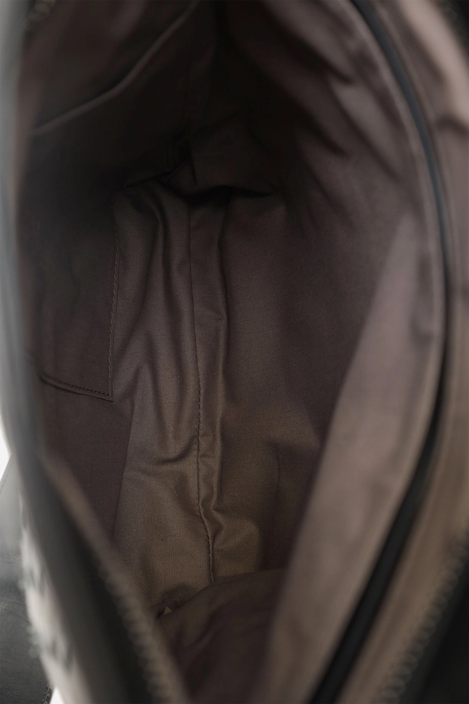 Bottega Veneta Black Intrecciato Flat Messenger Bag