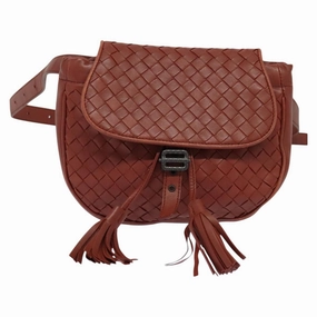 Bottega Veneta Intrecciato Leather Shoulder Bag (Pre-Owned)