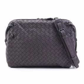 Bottega Veneta Intrecciato Leather Shoulder Bag (Pre-Owned)