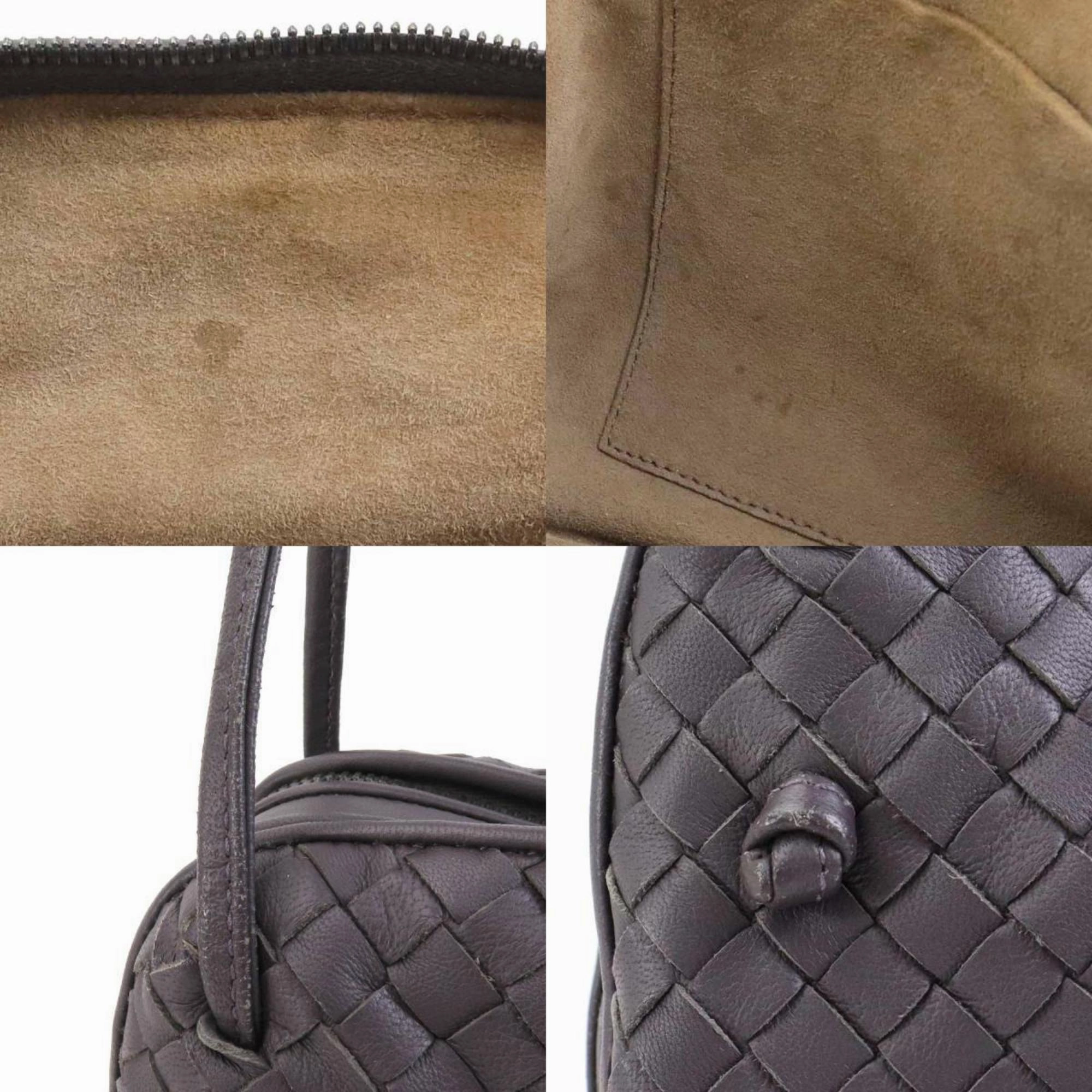 Bottega Veneta Intrecciato Leather Shoulder Bag (Pre-Owned)