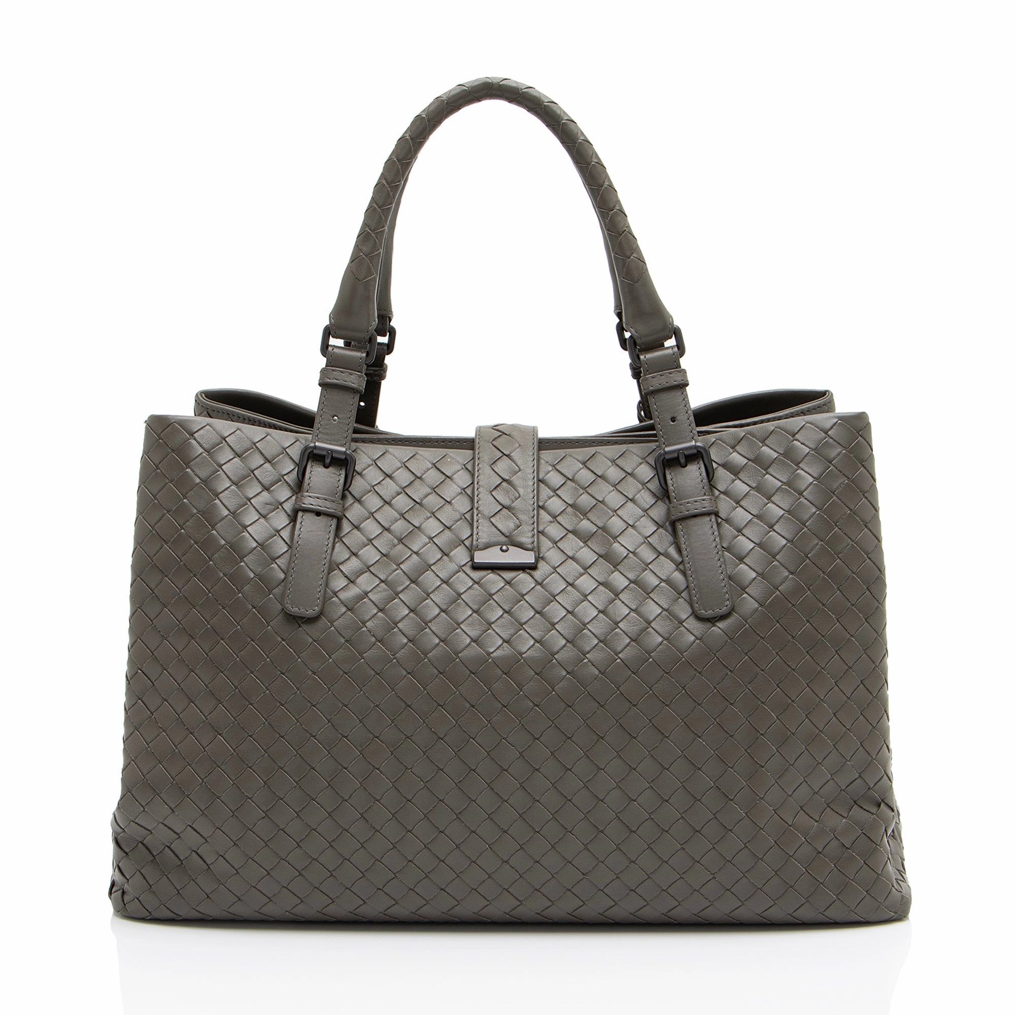 Bottega Veneta Intrecciato Nappa Roma Medium Satchel