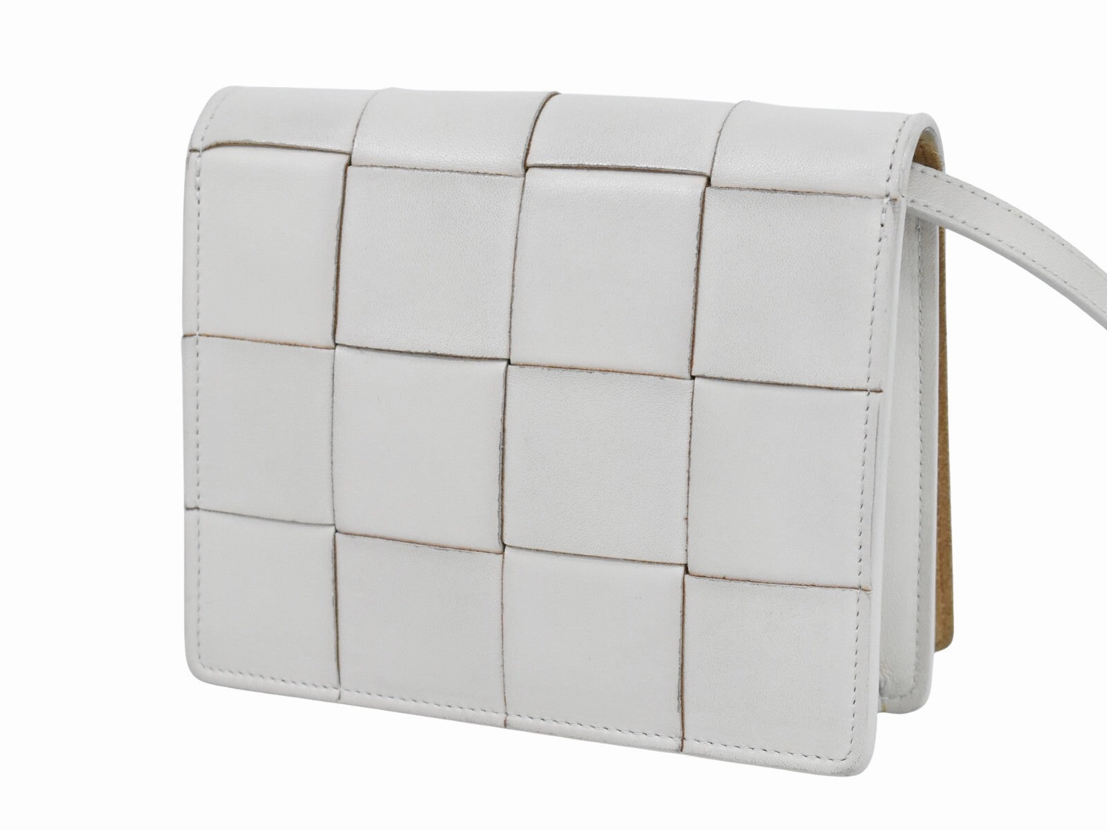 Bottega Veneta Leather Shoulder Bag (Pre-Owned)