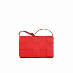 Bottega Veneta Medium Casette - Red