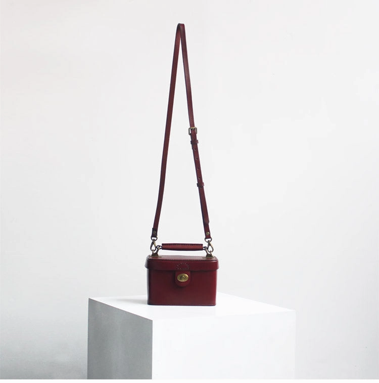 Box Style Purse Box Purses Handbags Handmade Leather Box Bag Box Crossbody Bag Womens Box Handbags