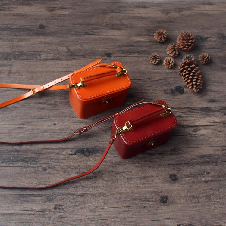 Box Style Purse Box Purses Handbags Handmade Leather Box Bag Box Crossbody Bag Womens Box Handbags