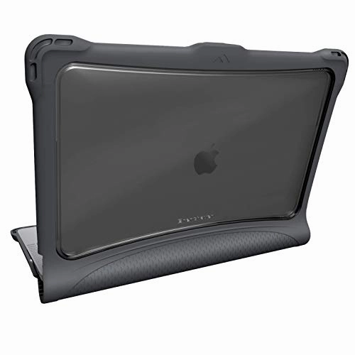 Brenthaven Edge Case Designed for Apple MacBook Air 13 Inch 2019 with Retina True Tone Display for School, Business and Office Use  Gray, Durable, Rugged Protection from Impact and Compression