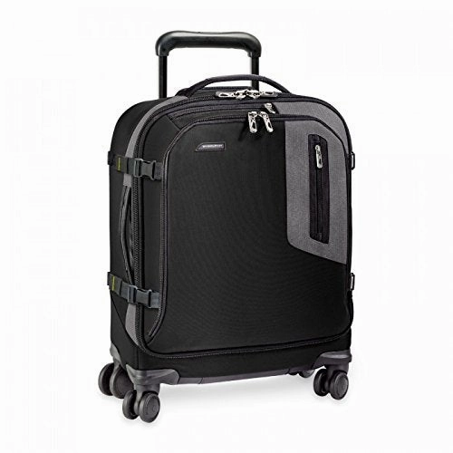 Briggs & Riley Explore International Wide-Body 21" Spinner, Black, One Size