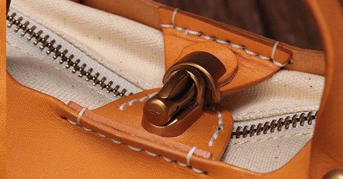 Brown Womens Handmade Leather Box Handbag Tote Brown Shoulder Bag Crossbody Purse For Women