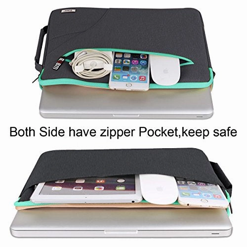 BUBM Travel 13.3 inch Laptop Shoulder Bag Compatible for 12inch New MacBook Pro Retina Air 12.9
