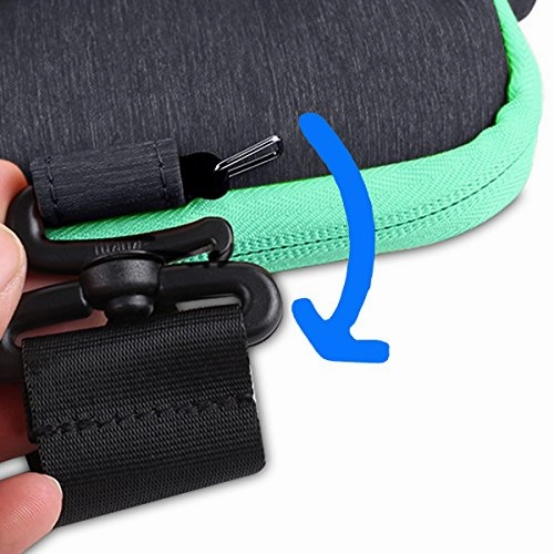 BUBM Travel 13.3 inch Laptop Shoulder Bag Compatible for 12inch New MacBook Pro Retina Air 12.9