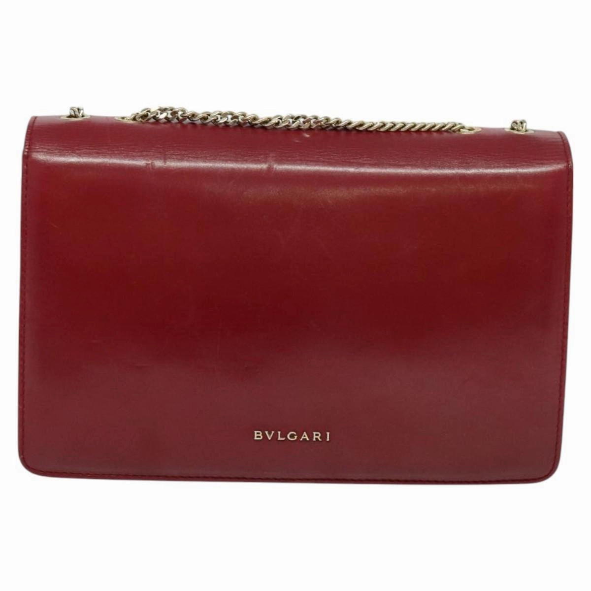 Bulgari Serpenti Leather Shoulder Bag (Pre-Owned)