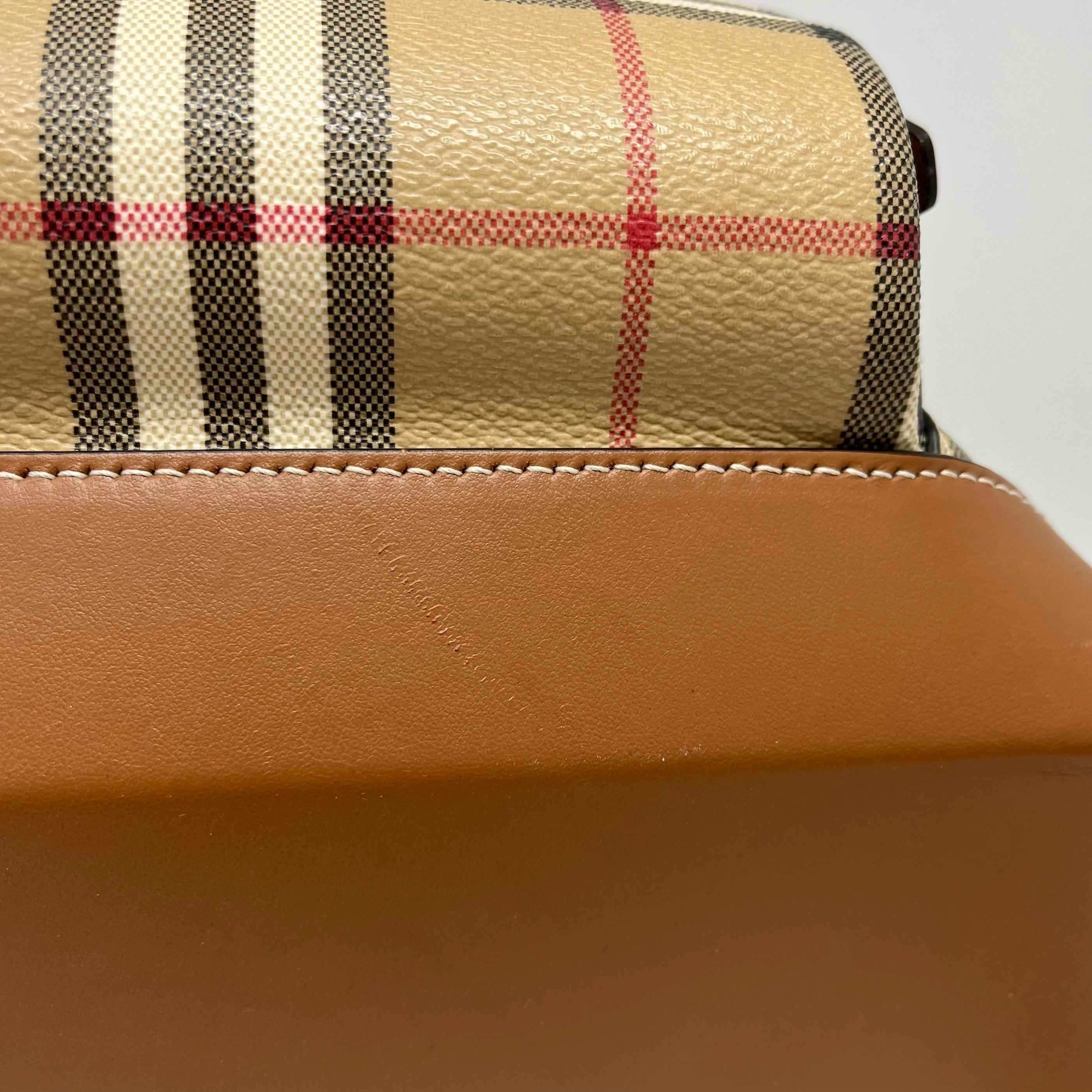 Burberry Check Briar Backpack