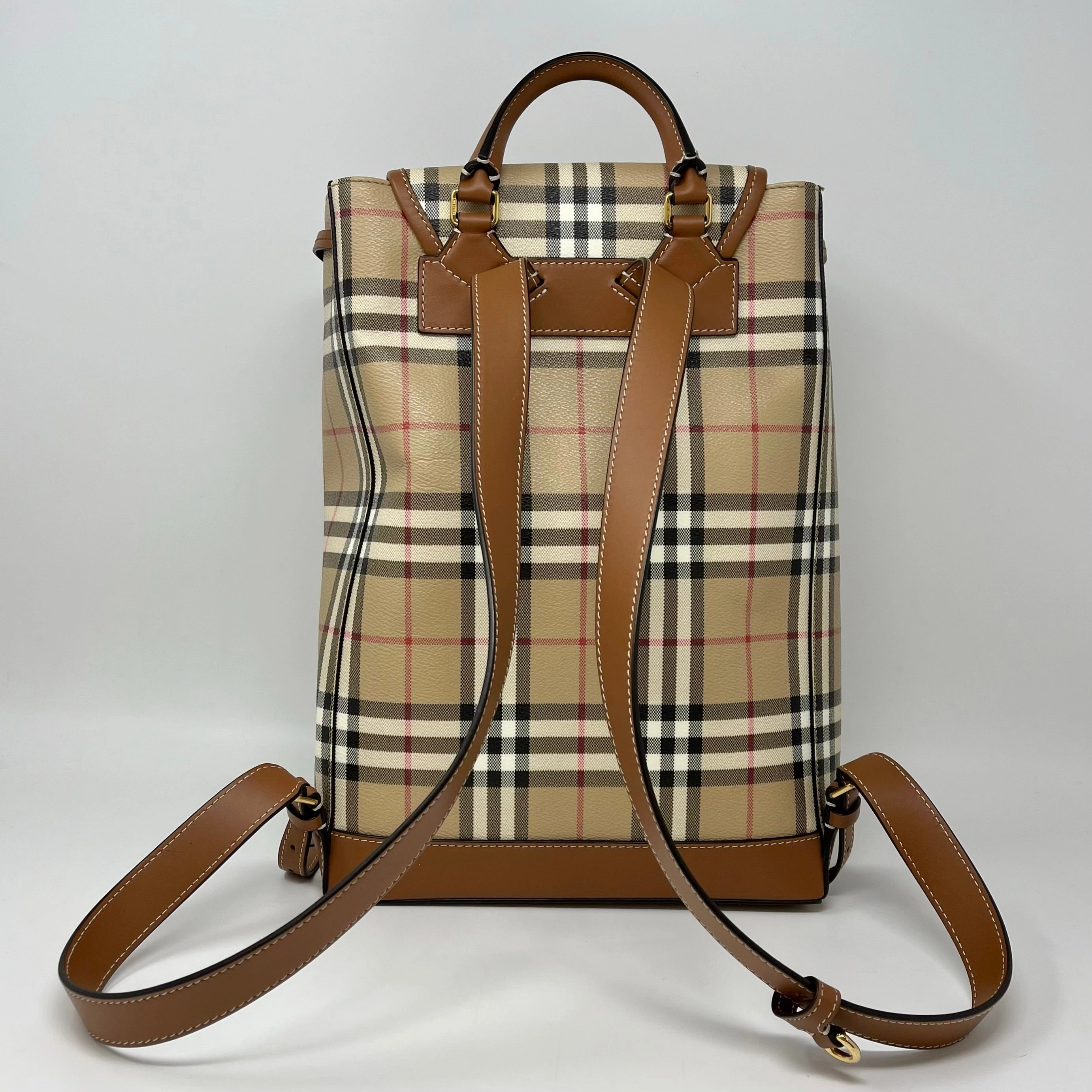 Burberry Check Briar Backpack