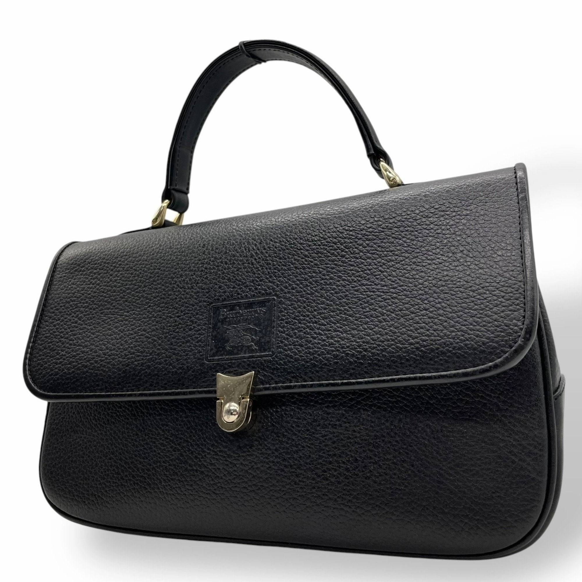 Burberry Leather Handbag (Pre-Owned)