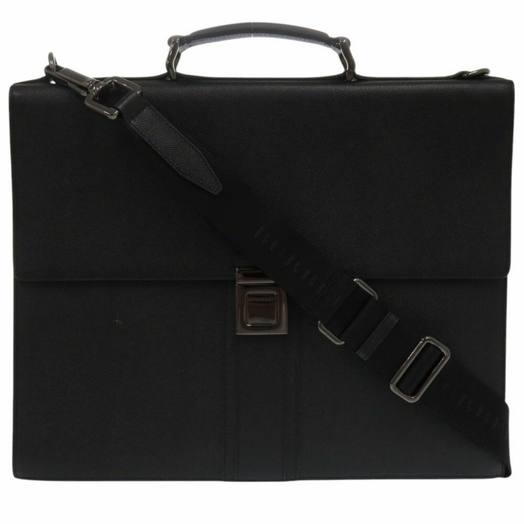 Burberry  Leather Handbag (Pre-Owned)