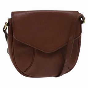 Burberry Leather Shoulder Bag (Pre-Owned)