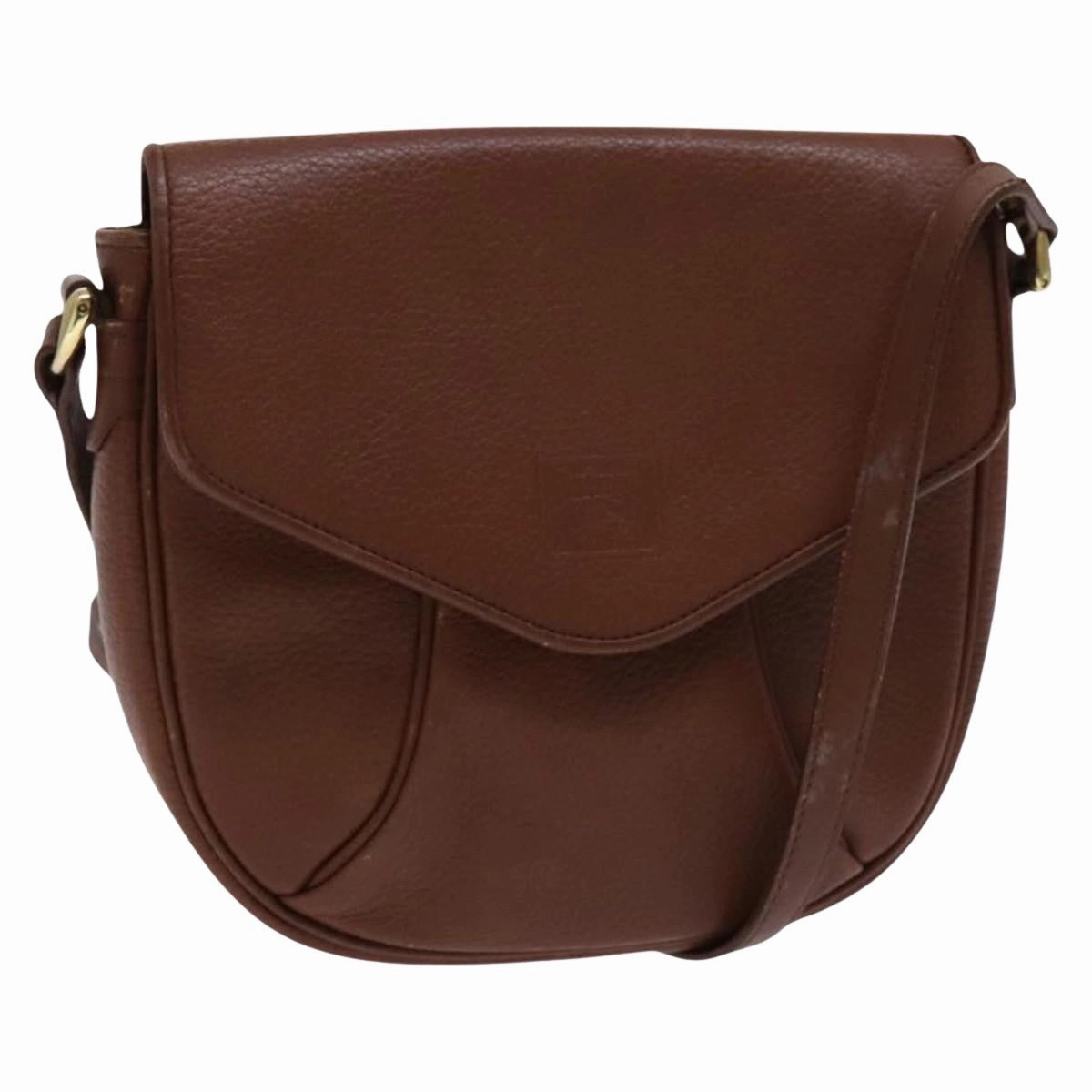 Burberry Leather Shoulder Bag (Pre-Owned)