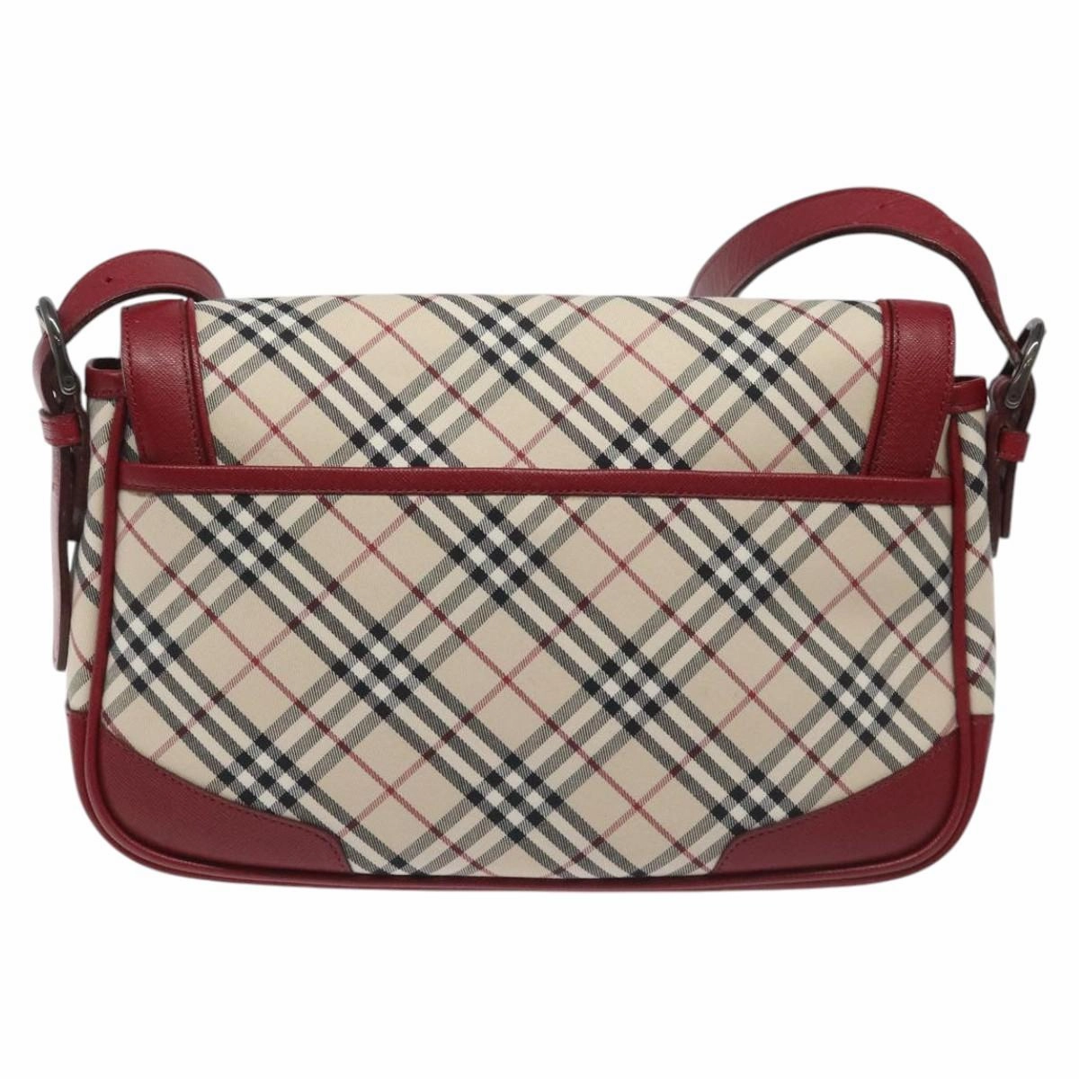 Burberry Nova Check Canvas Shoulder Bag (Pre-Owned)