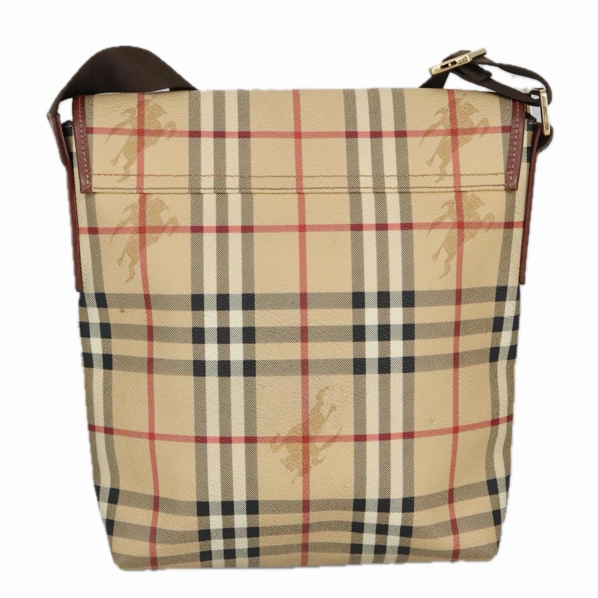 Burberry Nova Check  Canvas Shoulder Bag (Pre-Owned)