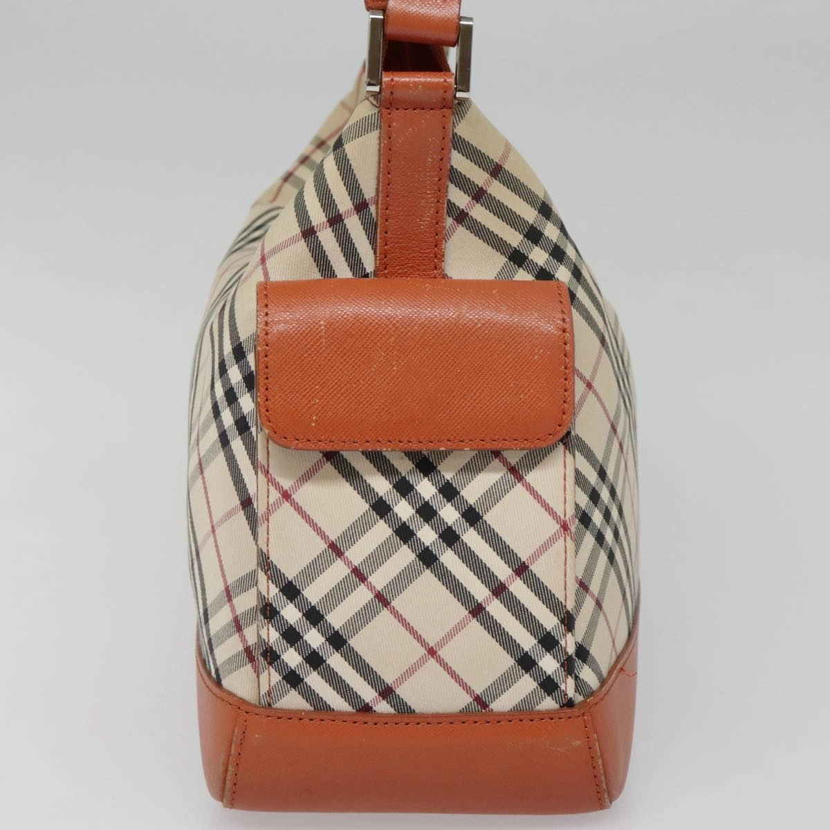 Burberry Nova Check  Canvas Shoulder Bag (Pre-Owned)