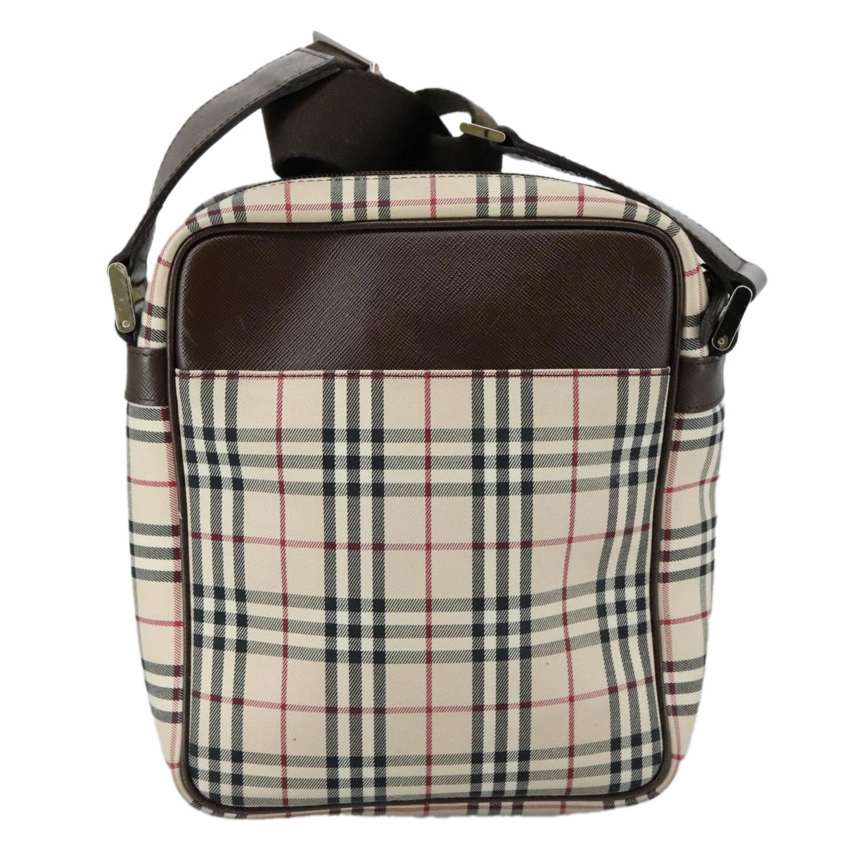 Burberry Nova Check  Canvas Shoulder Bag (Pre-Owned)