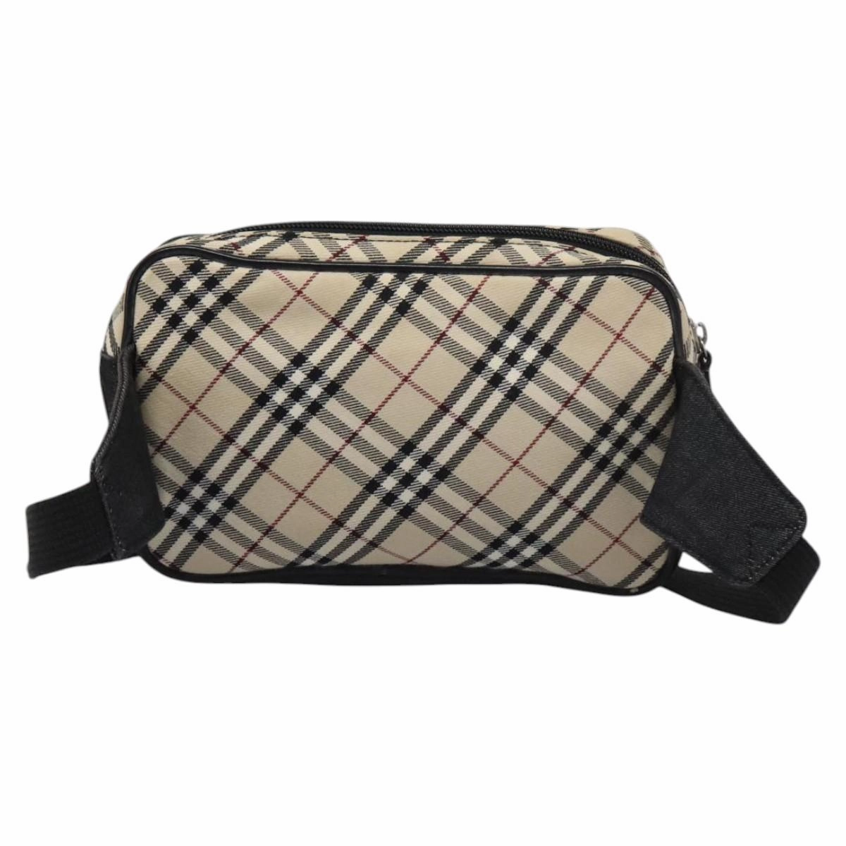 Burberry Nova Check Canvas Shoulder Bag (Pre-Owned)