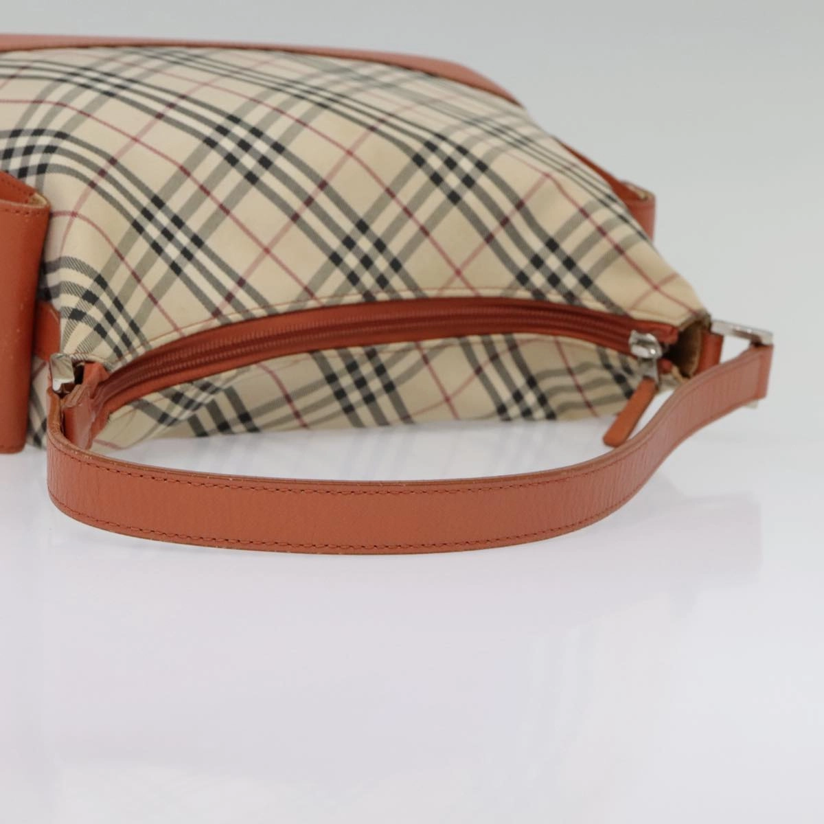 Burberry Nova Check  Canvas Shoulder Bag (Pre-Owned)