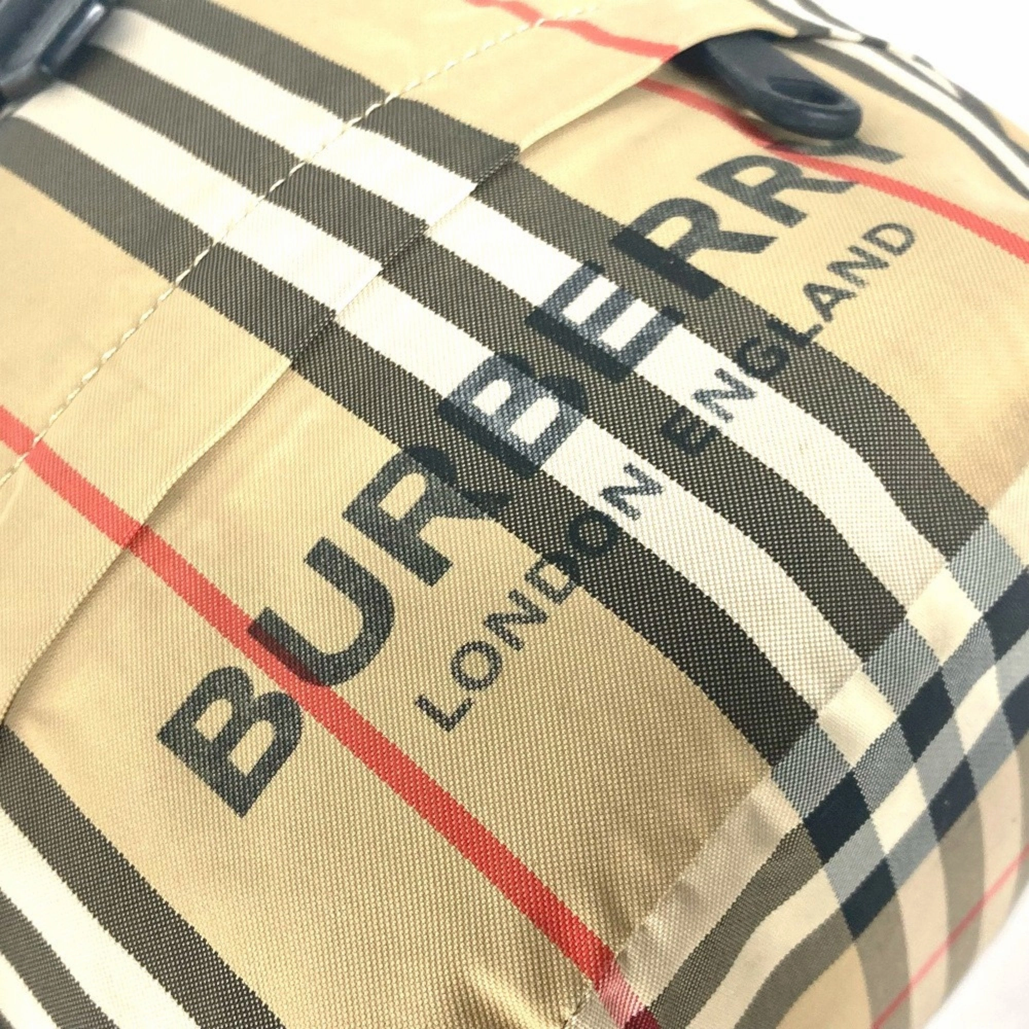 Burberry  Nylon Shoulder Bag (Pre-Owned)
