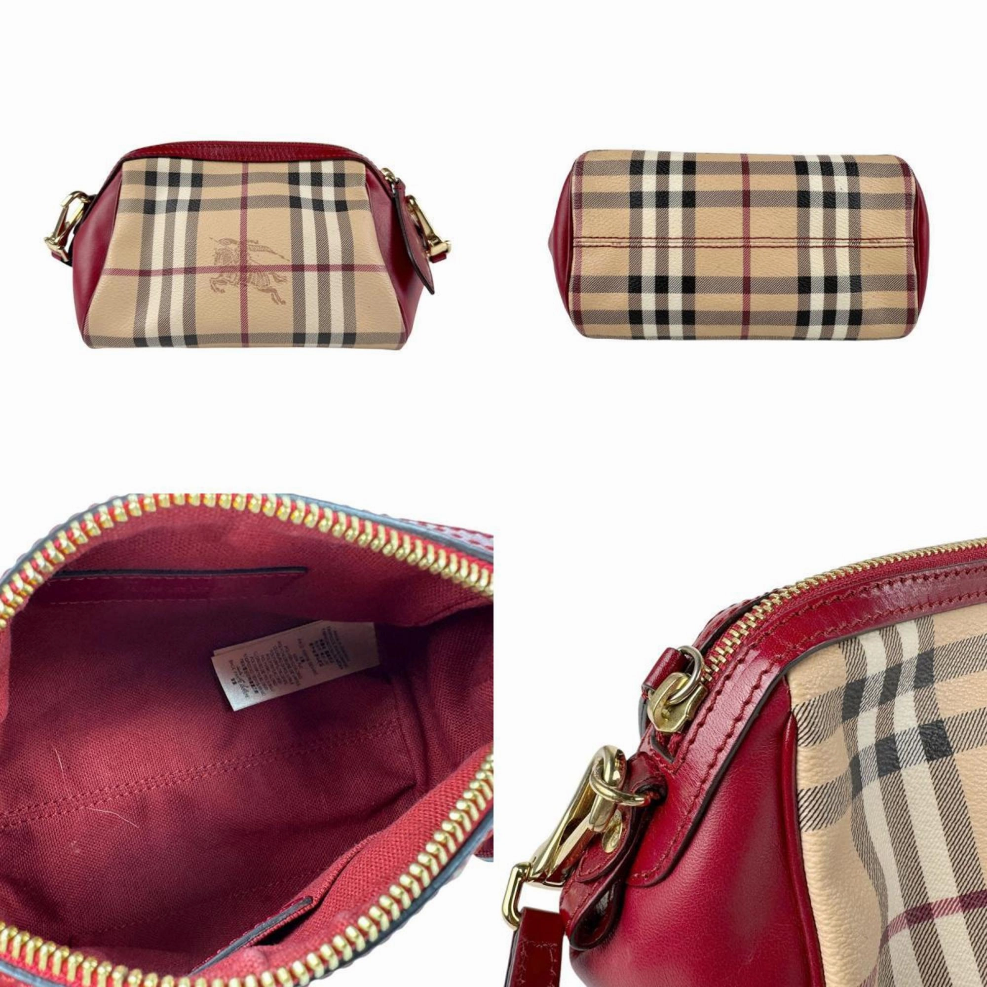 Burberry  Pvc Leather Shoulder Bag (Pre-Owned)
