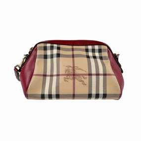 Burberry  Pvc Leather Shoulder Bag (Pre-Owned)