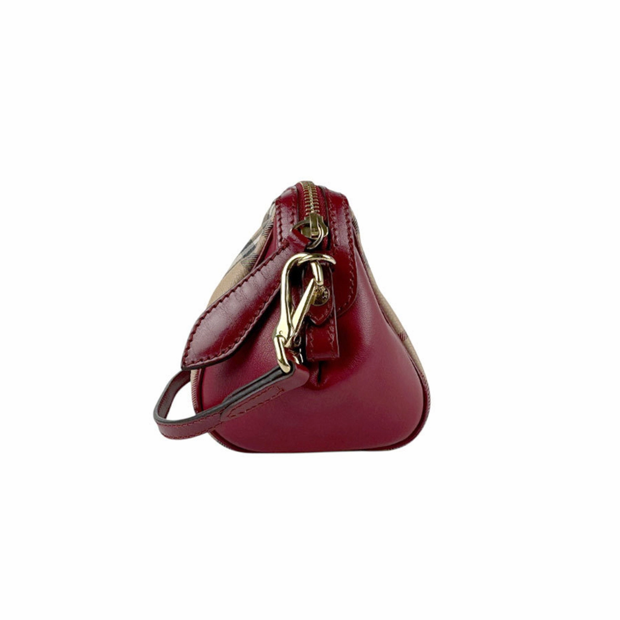 Burberry  Pvc Leather Shoulder Bag (Pre-Owned)