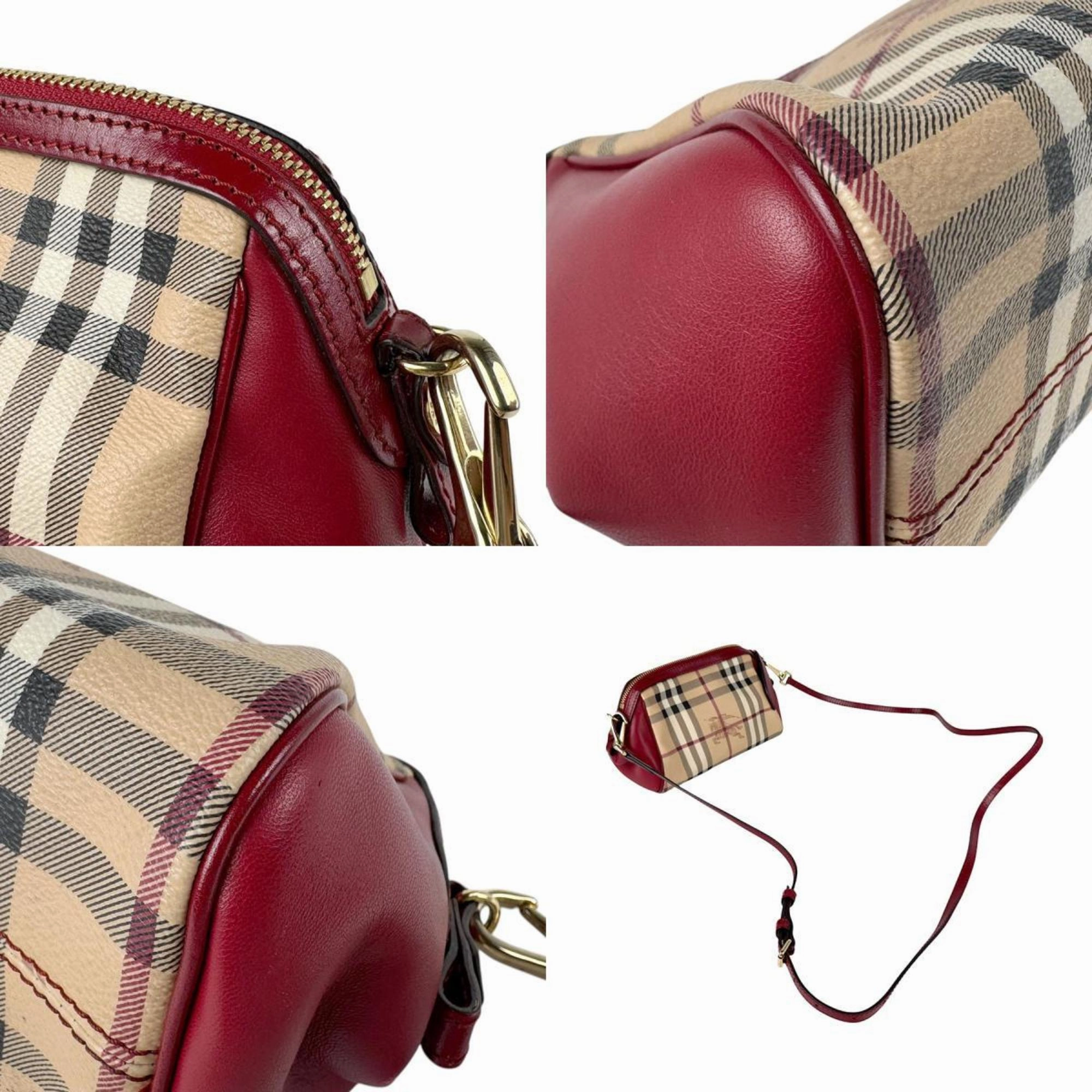 Burberry  Pvc Leather Shoulder Bag (Pre-Owned)