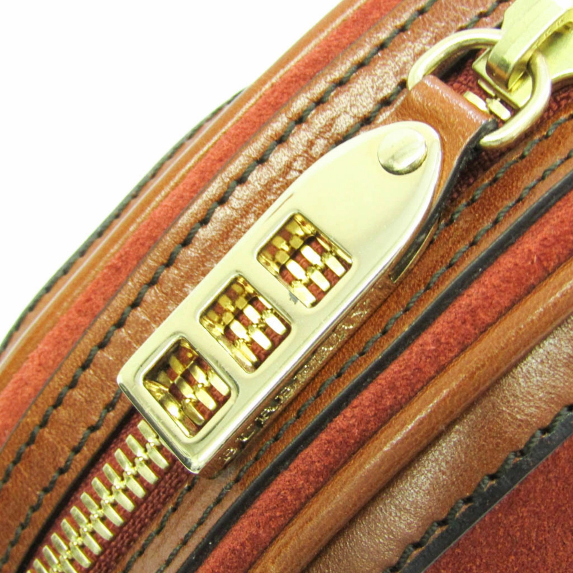 Burberry  Suede Shoulder Bag (Pre-Owned)