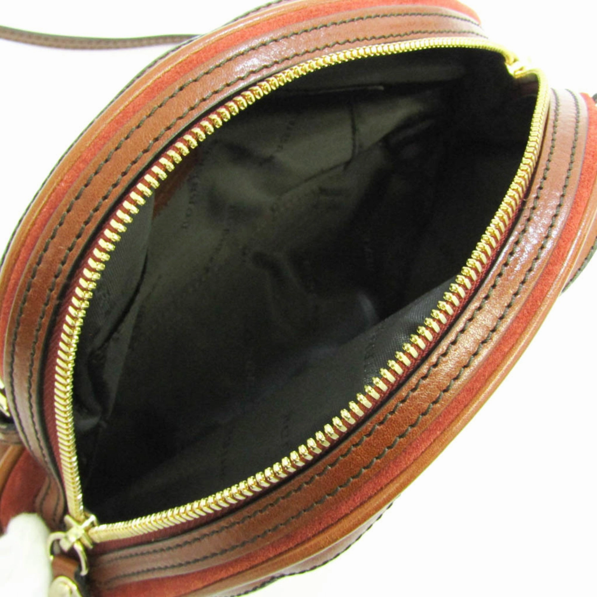 Burberry  Suede Shoulder Bag (Pre-Owned)
