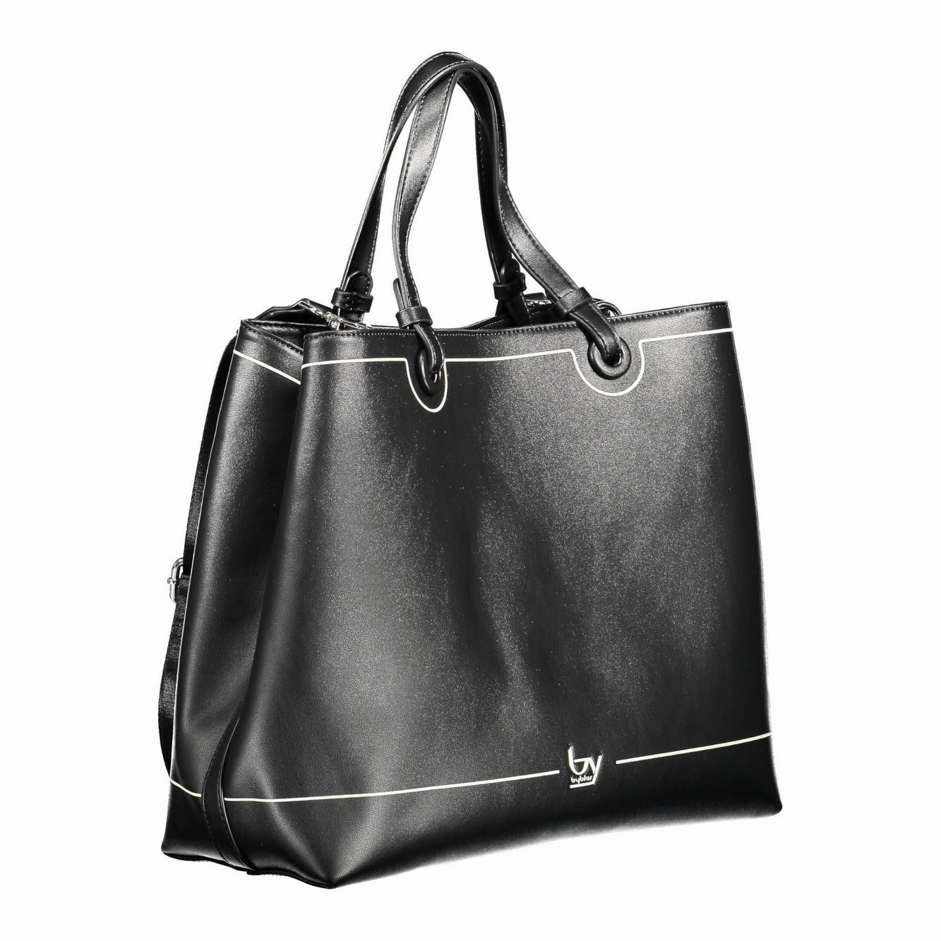BYBLOS Black Polyethylene Women Women's Handbag