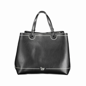 BYBLOS Black Polyethylene Women Women's Handbag