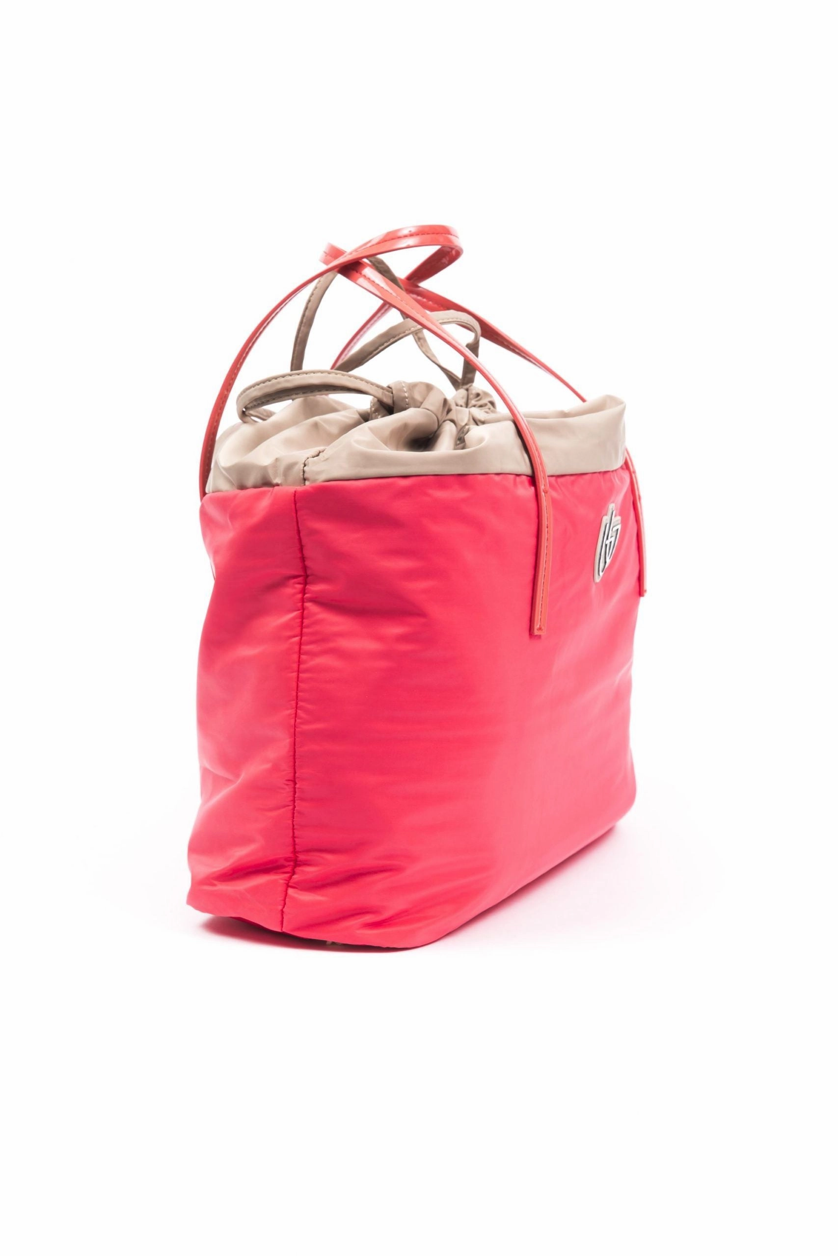 BYBLOS Elegant Fabric and Patent Shopper Women's Tote