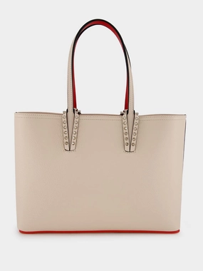 Cabata Small Beige Tote Bag