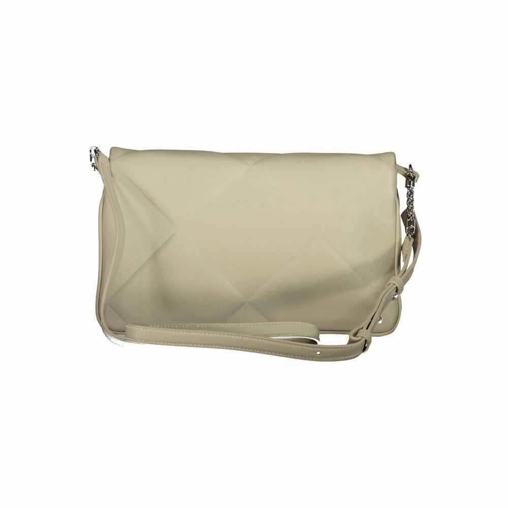 Calvin Klein Beige Cotton Women's Handbag