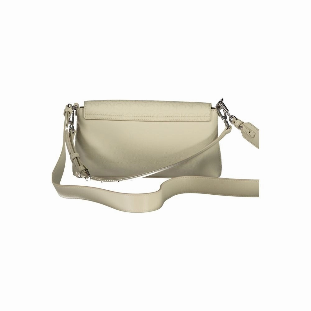 Calvin Klein Beige Polyester Women's Handbag