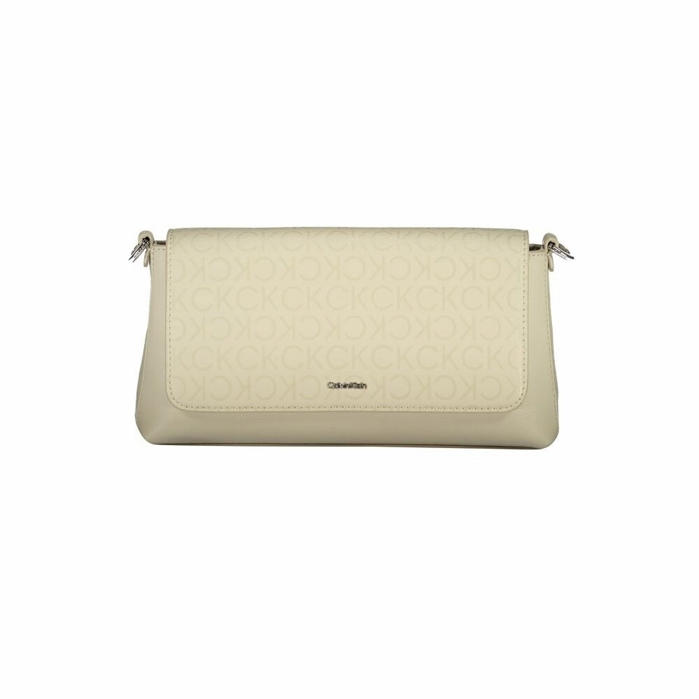 Calvin Klein Beige Polyester Women's Handbag