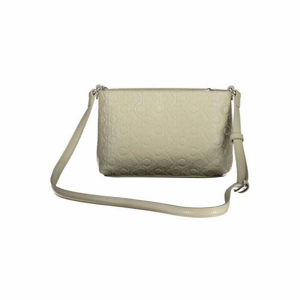 Calvin Klein Beige Polyester Women's Handbag