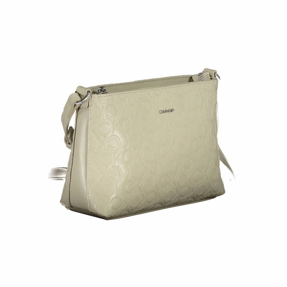 Calvin Klein Beige Polyester Women's Handbag