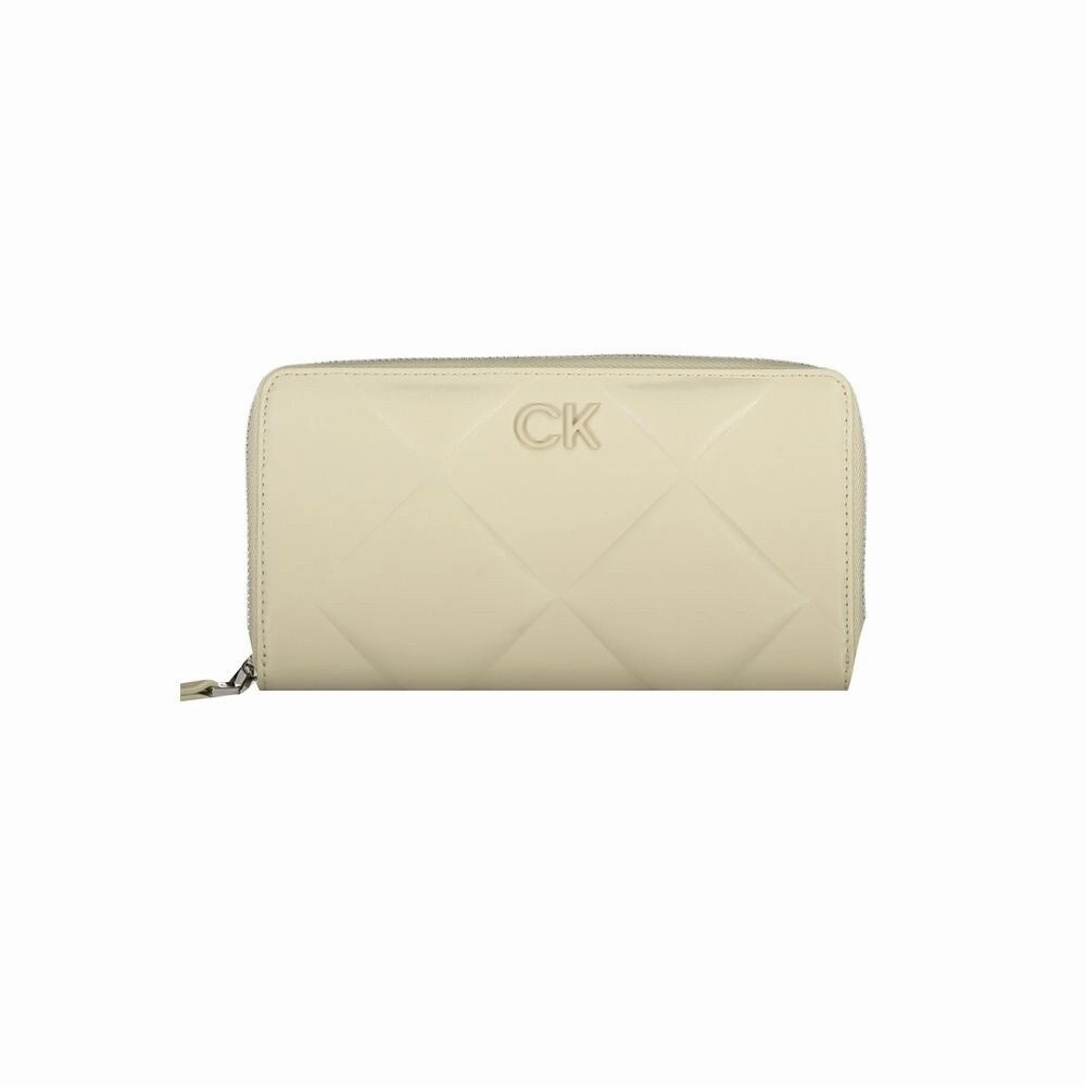 Calvin Klein Beige Polyester Women's Wallet
