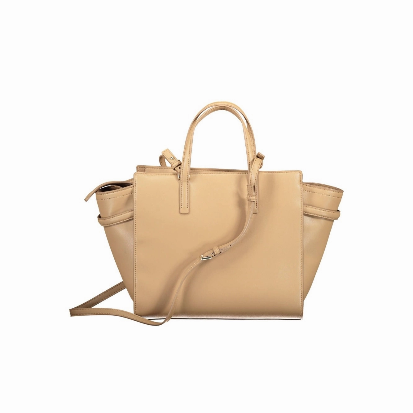 Calvin Klein Beige Polyester Women Women's Handbag