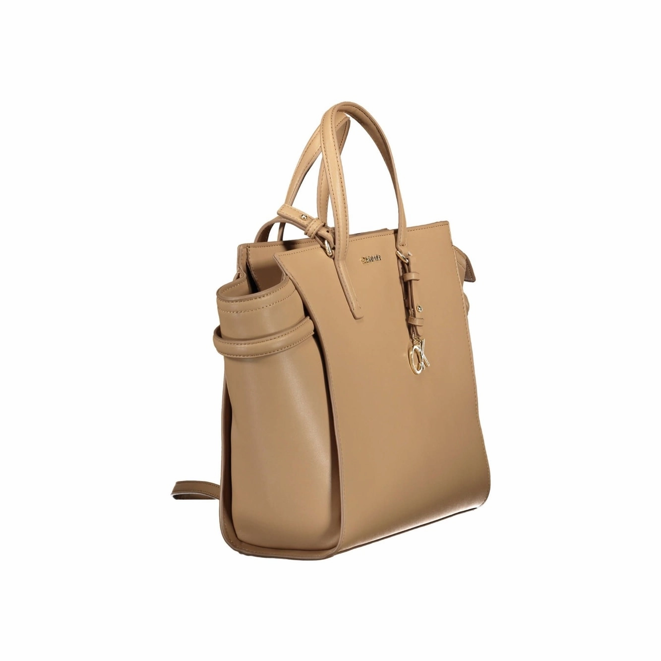 Calvin Klein Beige Polyester Women Women's Handbag